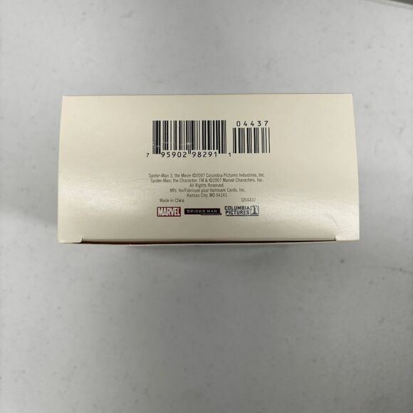 Spiderman 3 Ornament Hallmark Marvel Movie Black Suit Venom Christmas Tree - Picture 5 of 6